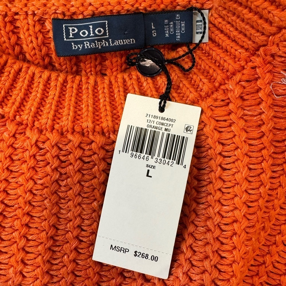 Polo Ralph Lauren
Openwork Cotton-Blend
Crewneck Sweater
$268.00
$110.00 - Picture 11 of 14